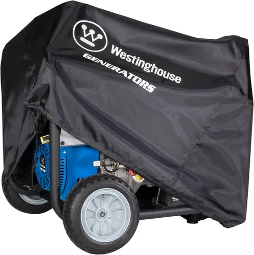 Vista 2 de Westinghouse, WHCVR, funda de poliéster de almacenamiento para generador, Negro