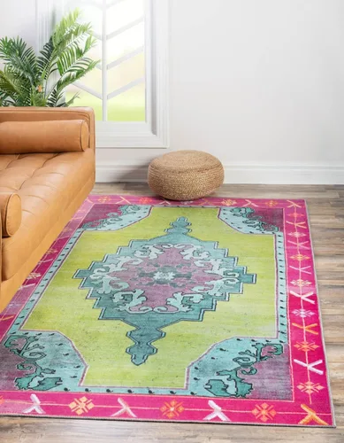 Vista 41 de Unique Loom Timeless Collection - Alfombra de área - Thomas (2' x 3' 1" ovalada, negro y blanco/gris)