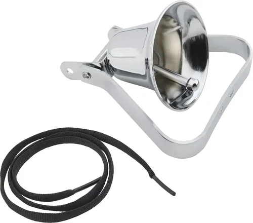 Vista 2 de Speedway Motors Timbre de coche con pedal cromado