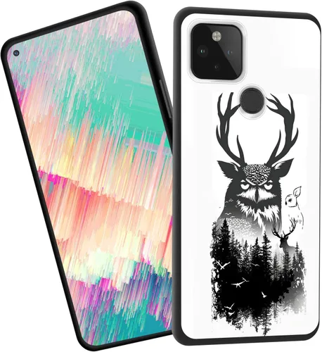 Vista 34 de Funda delgada para Google Pixel 4 XL, funda delgada de silicona de TPU suave a prueba de golpes para Google Pixel 4 XL, astronauta Galaxy