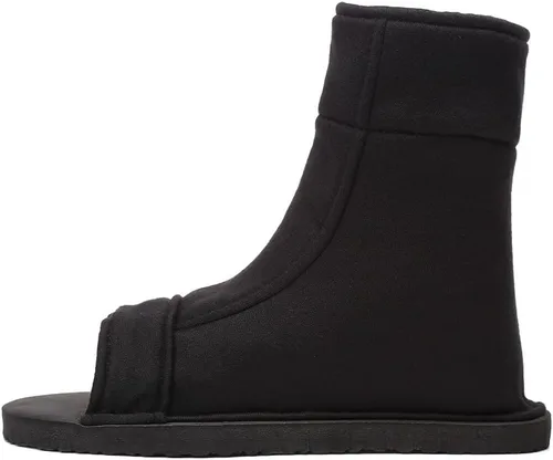 Vista 8 de RZCOSYZH Zapatos Cosplay Zapatos de fiesta Negro Zapatos mujereshombres Botas 32#-46#