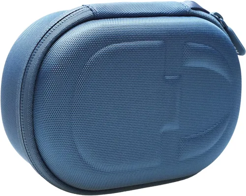 Vista 4 de LTGEM - Funda compatible con altavoz Bluetooth JBL Clip 4/5 Ultra portátil, impermeable, a prueba de polvo, color azul Estuche de viaje duro