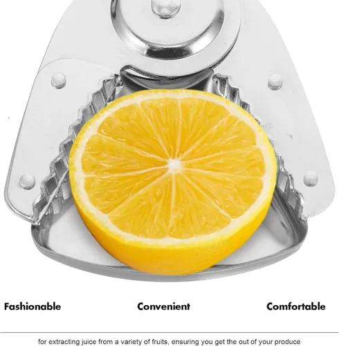 Vista 9 de DOITOOL Exprimidor de cítricos de acero inoxidable Prensa manual de frutas Exprimidor de limón y naranja, extractor de jugo de mano para uso