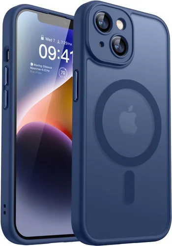 Vista 76 de CANSHN Funda magnética compatible con iPhone Air (6.5 pulgadas), mejorada [protección completa de la cámara] [compatible con Magsafe]