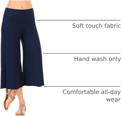Vista 6 de Iconic Luxe – Falda-pantalón Jersey para cintura elástica para mujer
