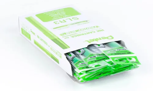 Vista 2 de Pentel Recambio para resaltador Handy-Line S, tinta verde claro, caja de 12 (SLR3-K)