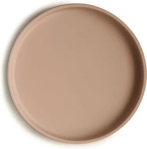 Vista 18 de mushie Plato de Succión Clásico de Silicona Diseño Antideslizante Libre de BPA (Blush)