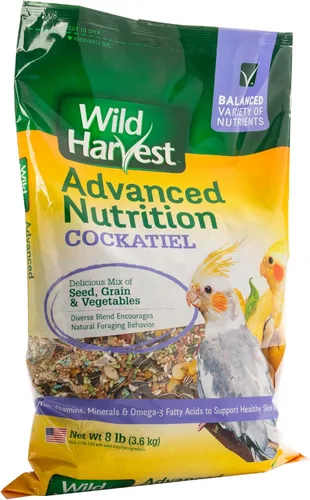 Vista 6 de Wild Harvest Advanced Nutrition - Cacatúa 8 libras, mezcla de semillas, granos y verduras