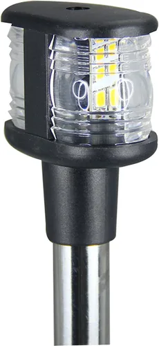 Vista 2 de Pactrade Marine Pontón de barco 11 1/2" SS304 popa anclaje mástil LED luz 12V