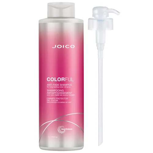 Vista 6 de Joico Colorful Anti-Fade Shampoo For Color-Treated Hair Preserve Hair Color & Vibrancy Long-Term Boost Shine & Reduce Breakage Sulfate Free