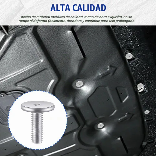 Vista 3 de 14 piezas de tornillos de perno de cubierta inferior del motor, cubierta de radiador premium y clips de acceso, 90674-TY2-A01 90105-TBA-A00 14 pzas