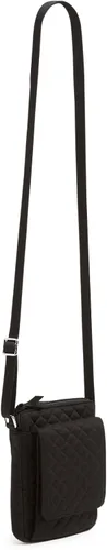 Vista 2 de Vera Bradley Mini bolso cruzado hipster de algodón con protección RFID