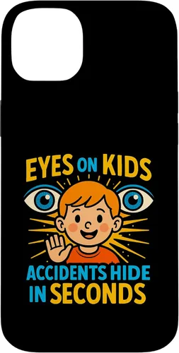 Vista 15 de Eyes on Kids Child Safety Gift for Moms, Granny, Grandad Case for iPhone 16