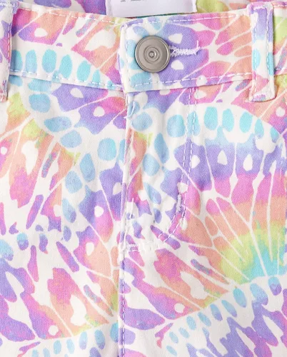 Vista 2 de The Children's Place Girls' Denim Skimmer Shorts