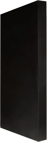 Vista 4 de ATS Acoustics Panel Acústico Microsuede 24" x 48" x 4" Borde Cuadrado (negro)