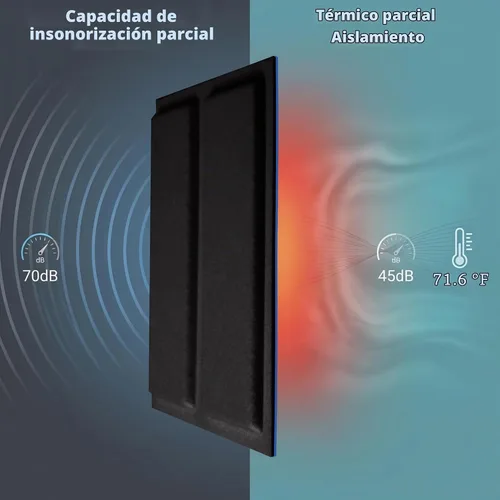 Vista 3 de Paquete de 12 paneles de pared 3D para decoración de pared interior, paneles de pared decorativos para oficina, sala de estar, dormitorio, Negro-12