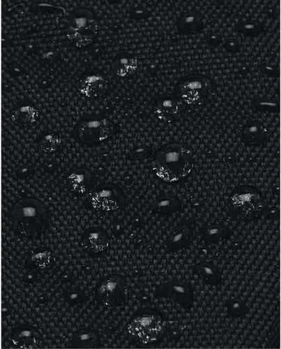 Vista 5 de Under Armour Mochila Hustle 6.0 unisex para adultos (002) Negro / Negro / Blanco