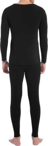 Vista 3 de INNERSY Conjunto de ropa interior térmica para hombre, ligero, capa base, pantalones largos para ejercicio de invierno
