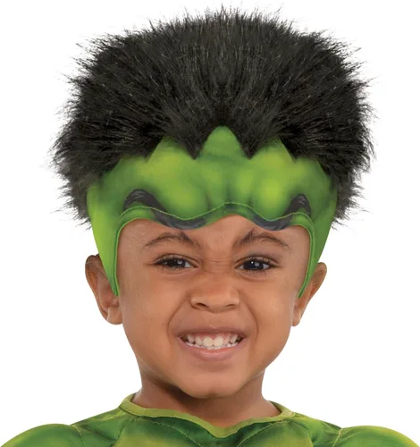 Vista 3 de SUIT YOURSELF Hulk Muscle Costume for Babies, Includes a Padded Jumpsuit and a Hat with Hair