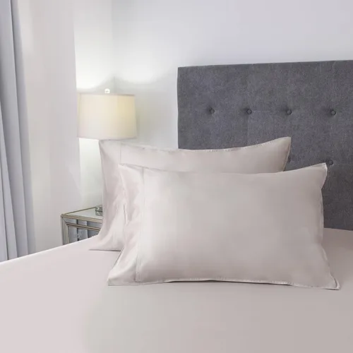 Vista 10 de Split-King - Sábanas de cama de lyocell de eucalipto, hipoalergénicas, 100% Tencel orgánico, reguladoras térmicas y absorben la humedad