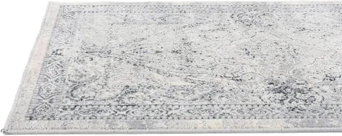 Vista 15 de Unique Loom Chateau Collection - Alfombra de área Wilson (2' 2" x 6' 9", alfombra de pasillo, azul oscuro/gris)