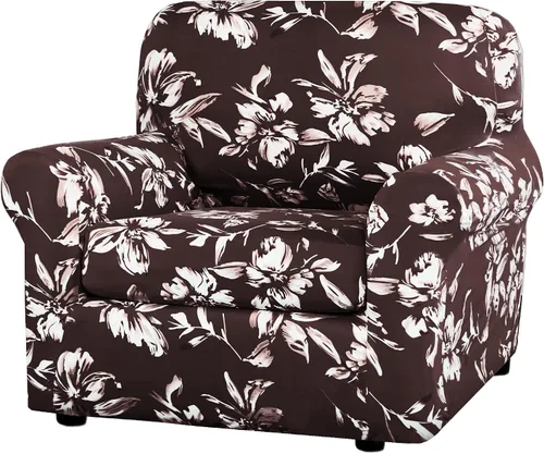 Vista 22 de H.VERSAILTEX Fundas de sofá superelásticas de 2 piezas para fundas de sillón, fundas de silla de sala de estar, con estilo moderno suave y grueso