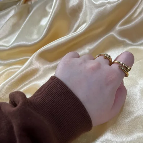 Vista 7 de SYSKAT Anillo para mujer y hombre talla 5-10