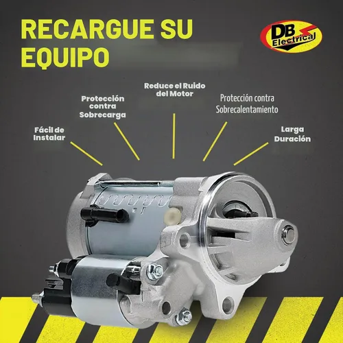 Vista 4 de DB Electrical 410-52472 Arrancador compatible con/repuesto para Ford F150 2014-2017 Pmgr, 12 voltios, CW, 12 dientes Dl3T-11000-AA, BA