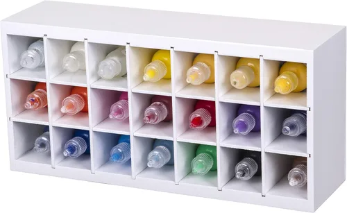 Vista 7 de Bandeja de almacenamiento para pinturas ArtBin, color blanco, 6828AG