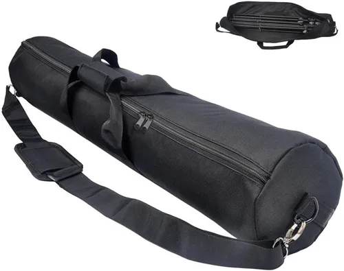 Vista 10 de Bolsa de transporte para trípode de 15.7-47.2 in, trípode impermeable, almacenamiento de transporte de viaje con correa de hombro acolchada y asa