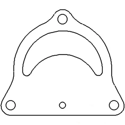 Vista 3 de RAParts 9N8513 - Junta de montaje de bomba de agua para tractores Ford 8N 9N 2N