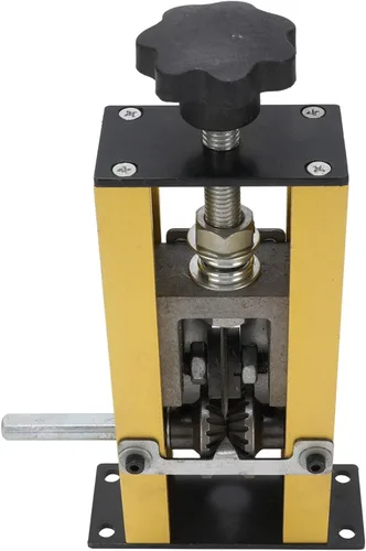 Vista 4 de Fabater Wire Stripper Machine, 2 in 1 Portable Drill Powered Hand Crank Wire Stripper for 0.04 to 1 Inch Diameter Cable, Copper Stripping Tool with
