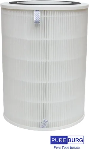 Vista 2 de PUREBURG Filtro de repuesto compatible con Proscenic A9 y Probreeze PB-P07 y Ganiza G300S, Insignia NS-APMWH2 BLITZHOME BH-AP450 TOnEnergy