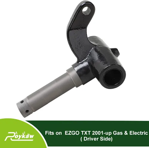 Vista 3 de Roykaw EZGO TXT - Conjunto de husillo para modelos de carrito de golf eléctrico y gas 2001 en adelante, lado del conductor, reemplaza al OEM #
