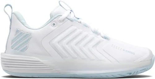 Vista 2 de K-Swiss Ultrashot 3 - Tenis para mujer, Aleaciónblanco brillanteturquesa