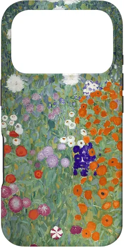 Vista 30 de Flower Garden Painting Klimt Art History Funda para iPhone 17