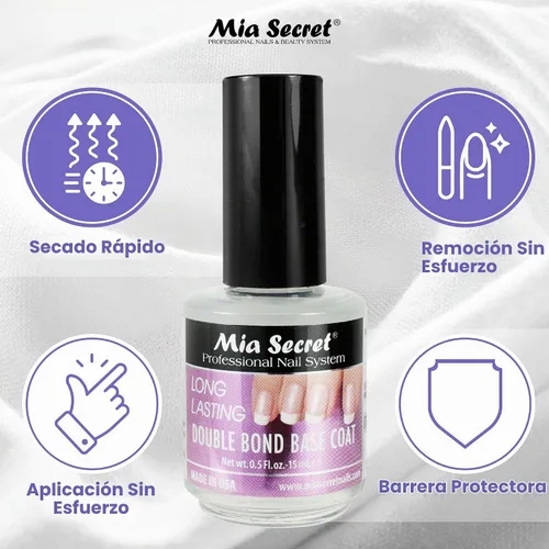 Vista 6 de Mia Secret Capa base profesional de doble enlace
