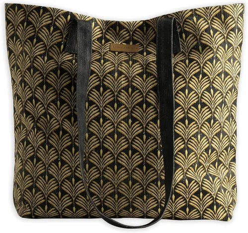 Vista 25 de Maison d' Hermine - Bolsa de lona de algodón reutilizable para mujeres, con asa para el hombro, bolsas a granel para compras y viajes