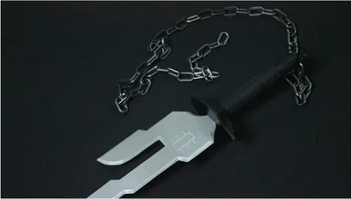 Vista 2 de Tugia Toji Fushiguro Cosplay Prop Últimos personajes de anime Toji Fushiguro Cosplay Arma Cadena Disfraz