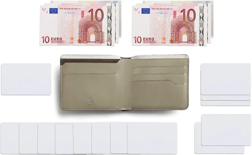 Vista 6 de Bellroy Hide Seek Premium Edition HI Billetera de cuero delgado - Madera oscura