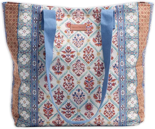 Vista 26 de Maison d' Hermine - Bolsa de lona de algodón reutilizable para mujeres, con asa para el hombro, bolsas a granel para compras y viajes