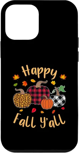 Vista 16 de Happy Fall Y'all Leopard Pumpkin Autumn Season Women Girls Case for iPhone 17