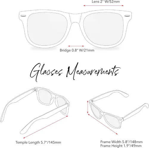 Vista 5 de LEICO FASHION Lentes transparentes sin receta retro para hombres y mujeres lentes falsos para disfraz de cosplay