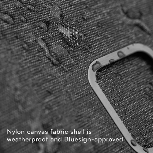 Vista 5 de Peak Design Funda para Teléfono Móvil Everyday para iPhone 14, Carbón, Perfil Delgado, Protección contra Caídas de 6 pies, Carcasa de Tela