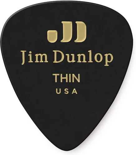 Vista 11 de Celuloide púas de guitarra Dunlop Classic, 12 unidades, Shell Caparazón