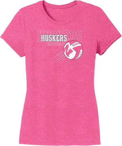 Vista 36 de CornBorn Elige tu diseño: camisetas prémium de voleibol de Nebraska para mujer