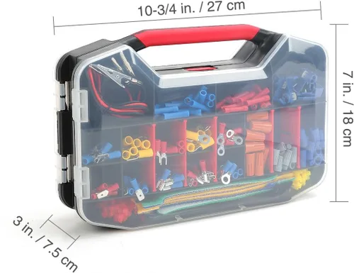 Vista 4 de WORKPRO Kit de herramientas de prensado con conectores de alambre