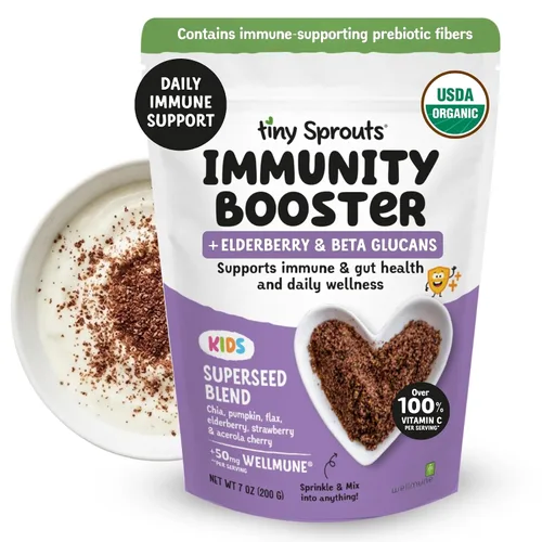 Vista 11 de Superseed Chía, Linaza y Corazones de Cáñamo Molidos Orgánicos Potenciador Cerebral con Omega-3 DHA Vegano, Fibra Prebiótica, Proteína, Semillas Sin