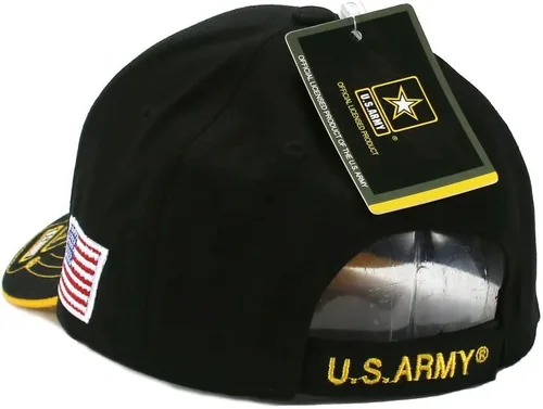 Vista 5 de Gorra de béisbol ajustable con licencia oficial del ejército de EE. UU