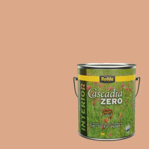 Vista 138 de Rodda Paint CASCADIA ZERO - Pintura plana e imprimación para interiores en uno, cuarto de galón, crema de ballet